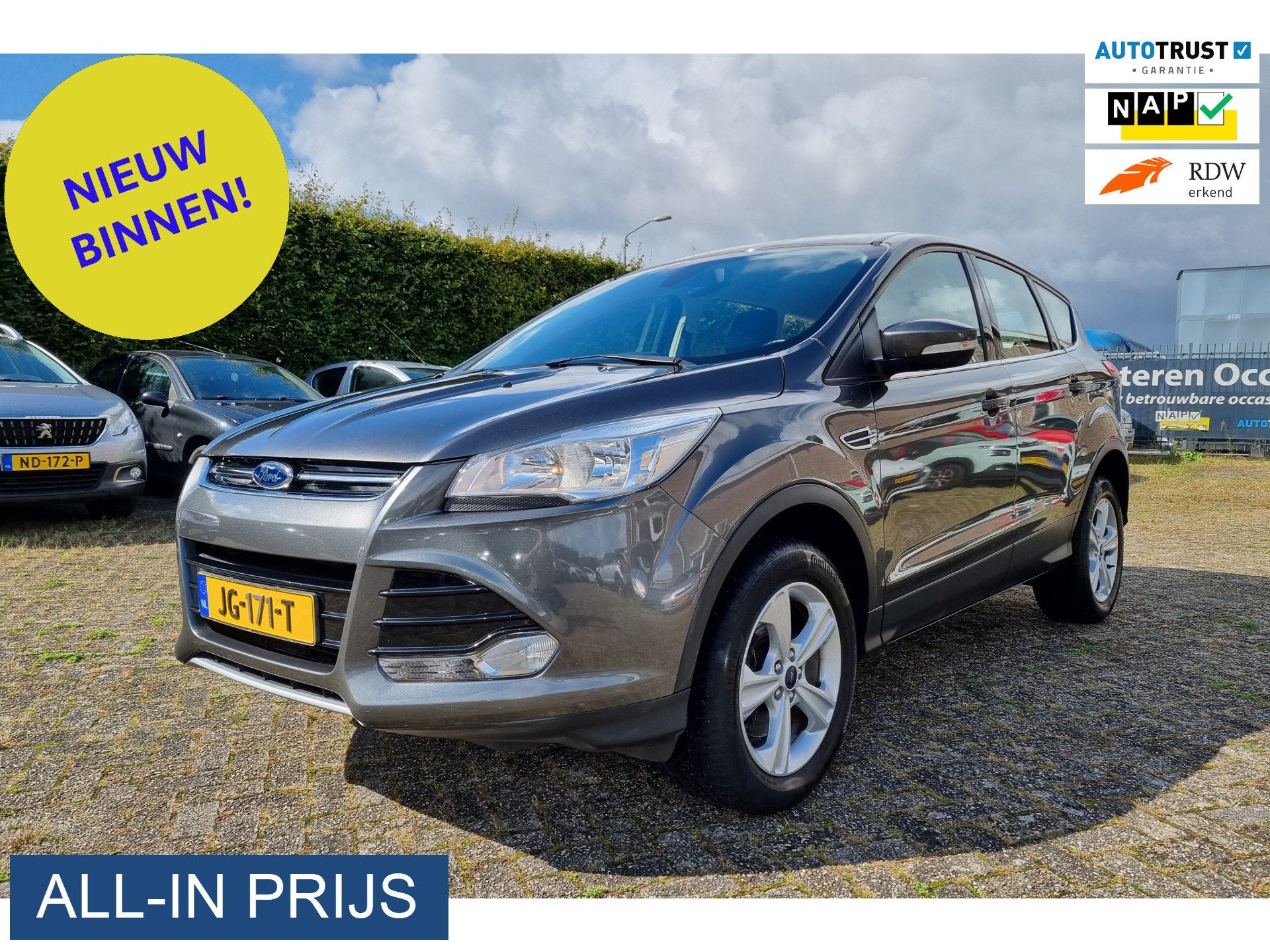 Ford Kuga 1.5 Titanium Plus 4WD ✅TREKHAAK ✅DEALER ONDERH, Auto's, Automaat, Dealer onderhouden, Euro 6, 4 cilinders