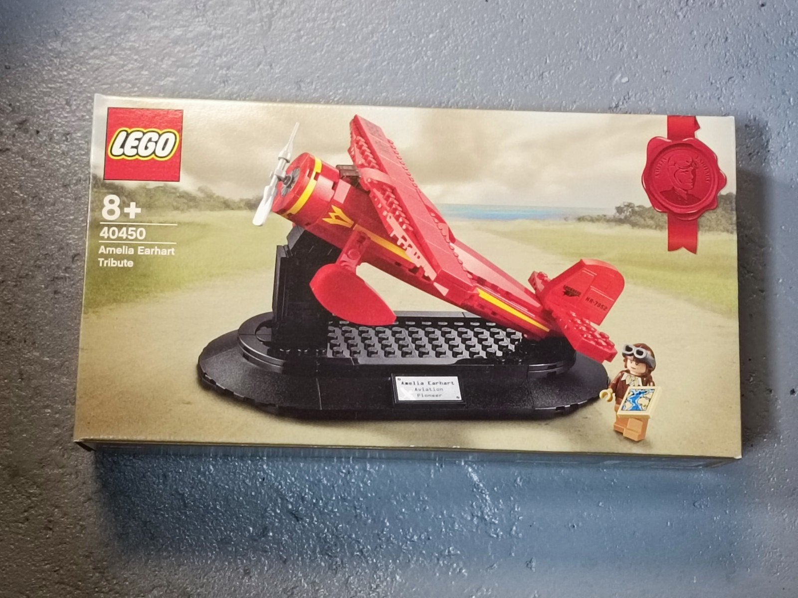 LEGO 40450 Amelia Earhart Tribute - Nieuw en Sealed, Overige thema's, Lego, Nieuw, Ophalen of Verzenden