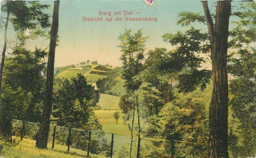 381-500-025 Berg en Dal Gezicht op de Vossenberg, Verzenden, Voor 1920, Gelderland