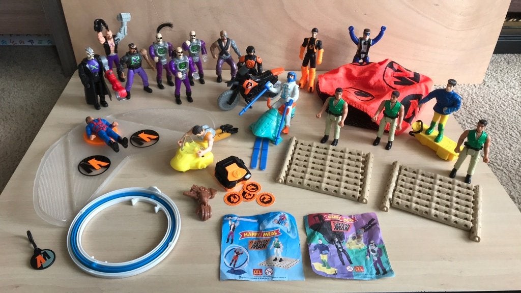 Action man figuurtjes Mac donald, Ophalen of Verzenden, Gebruikt
