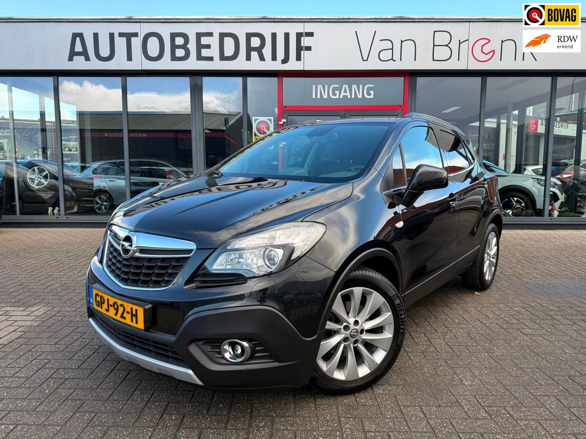 Opel Mokka 1.4 T Innovation | PDC V+A | Camera | Stuur/stoel, Auto's, Dealer onderhouden, Gebruikt, 4 cilinders, Leder en Stof