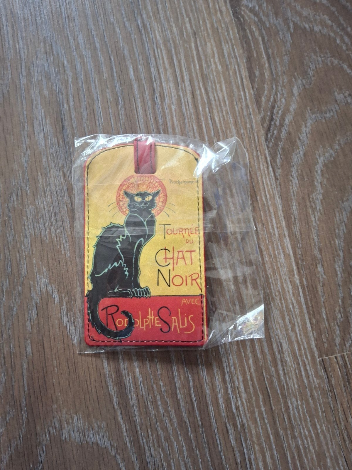 kofferlabel chat noir, Ophalen of Verzenden, Nieuw, Overige materialen