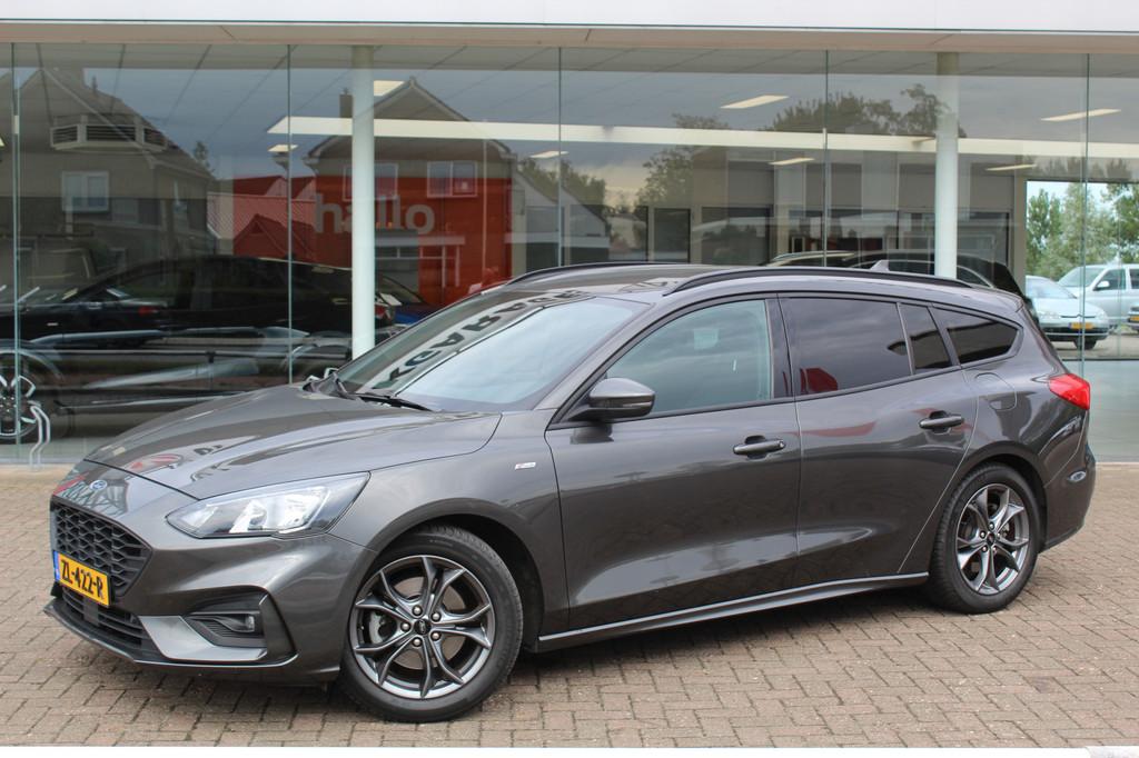 Ford FOCUS Wagon 1.0-125pk EcoBoost ST-Line AUTOMAAT ! Heel, 12 maanden, Stof, Gebruikt, 1331 kg