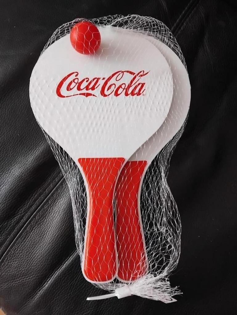 Coca Cola Strandspel Set - Vintage, Verzamelen, Ophalen of Verzenden, Nieuw, Gebruiksvoorwerp