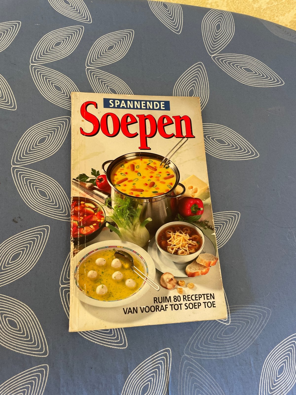 Spannende Soepen - Kookboek met ruim 80 recepten, Ophalen of Verzenden, Gelezen, Voorgerechten en Soepen
