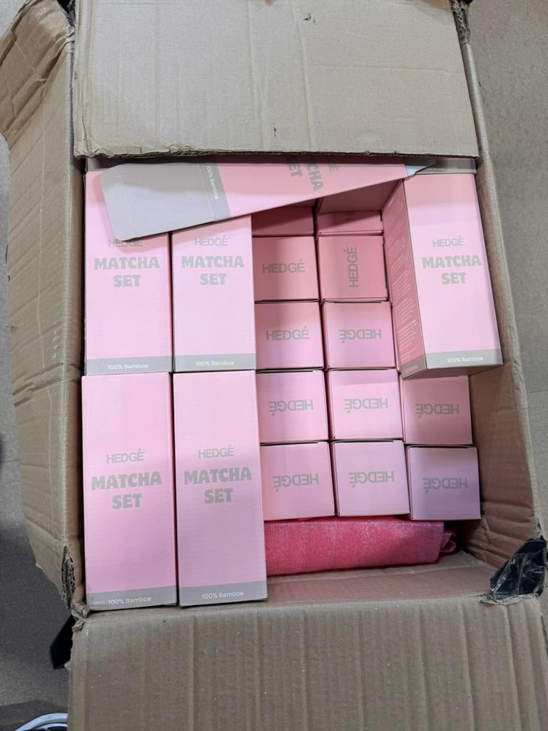 250x Matcha Set 4-delig NIEUW, Tim@shophedge.nl, 4871LZ, Hedge, Nieuw
