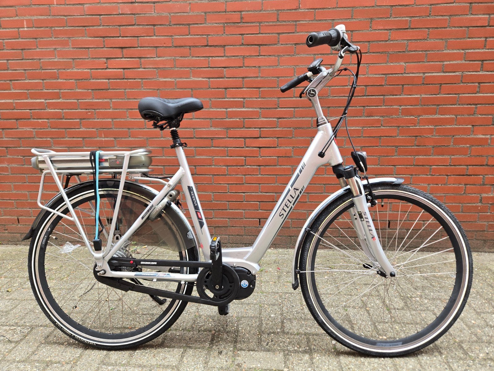 Stella  E-bike - elektrische fiets, middenmotor., Overige merken, Versnellingen, Zo goed als nieuw, Schijfrem