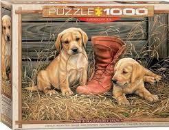 Puzzel 1000 stukjes labrador, Ophalen of Verzenden, 500 t/m 1500 stukjes, Zo goed als nieuw