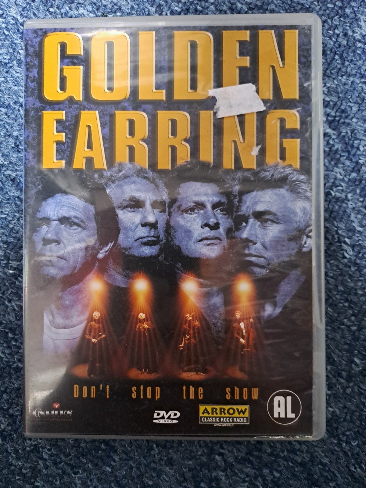 Golden earring (dvd), Alle leeftijden, Ophalen of Verzenden, Zo goed als nieuw