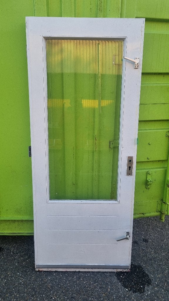 Achterdeur schuurdeur deur hardhout 206x85cm ( 099 ), Ophalen, Gebruikt, 120 cm of meer, Buitendeur