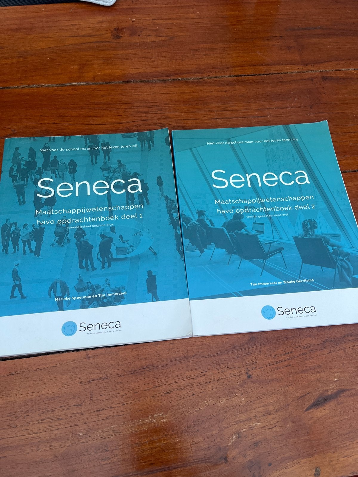 Seneca Maatschappijwetenschappen Havo opdrachtenboeken, Boeken, Ophalen, Zo goed als nieuw, HAVO, Maatschappijleer