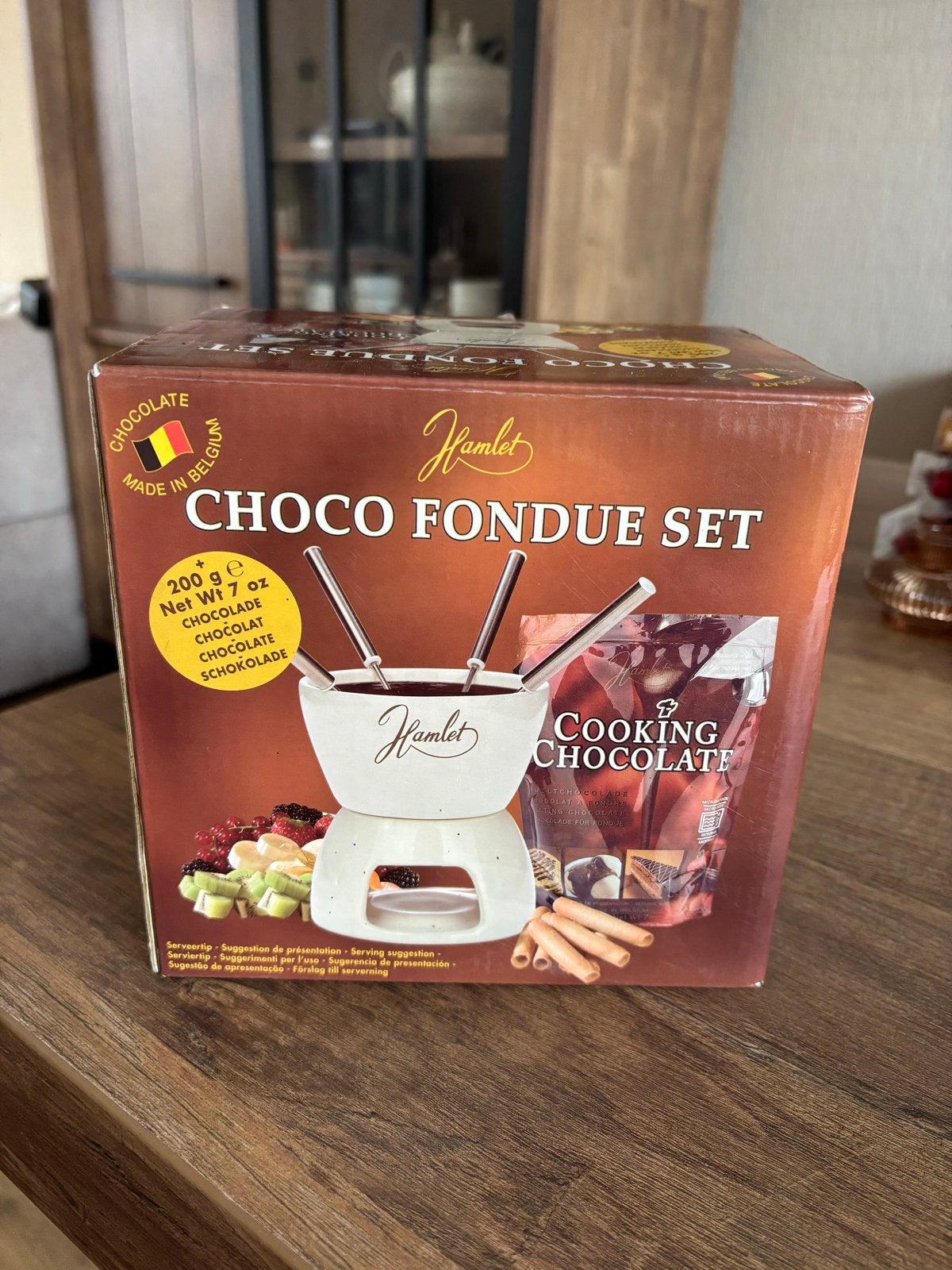 Hamlet Choco Fondue Set - Zonder chocolade, Ophalen of Verzenden, Nieuw, Waxinelicht, Fondueset