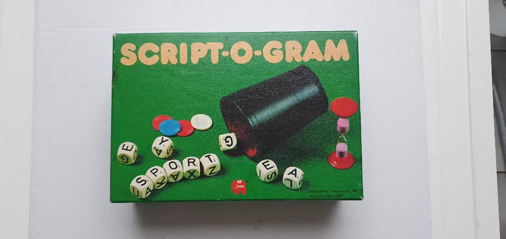 Woordspel Script-O-Gram Jumbo 487, Gebruikt, Ophalen of Verzenden, JUMBO, Vijf spelers of meer