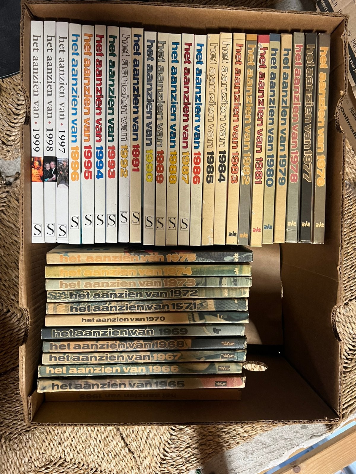 Complete serie “ Het aanzien van”(1963 t/m1999 37 delen, Ophalen, Gelezen