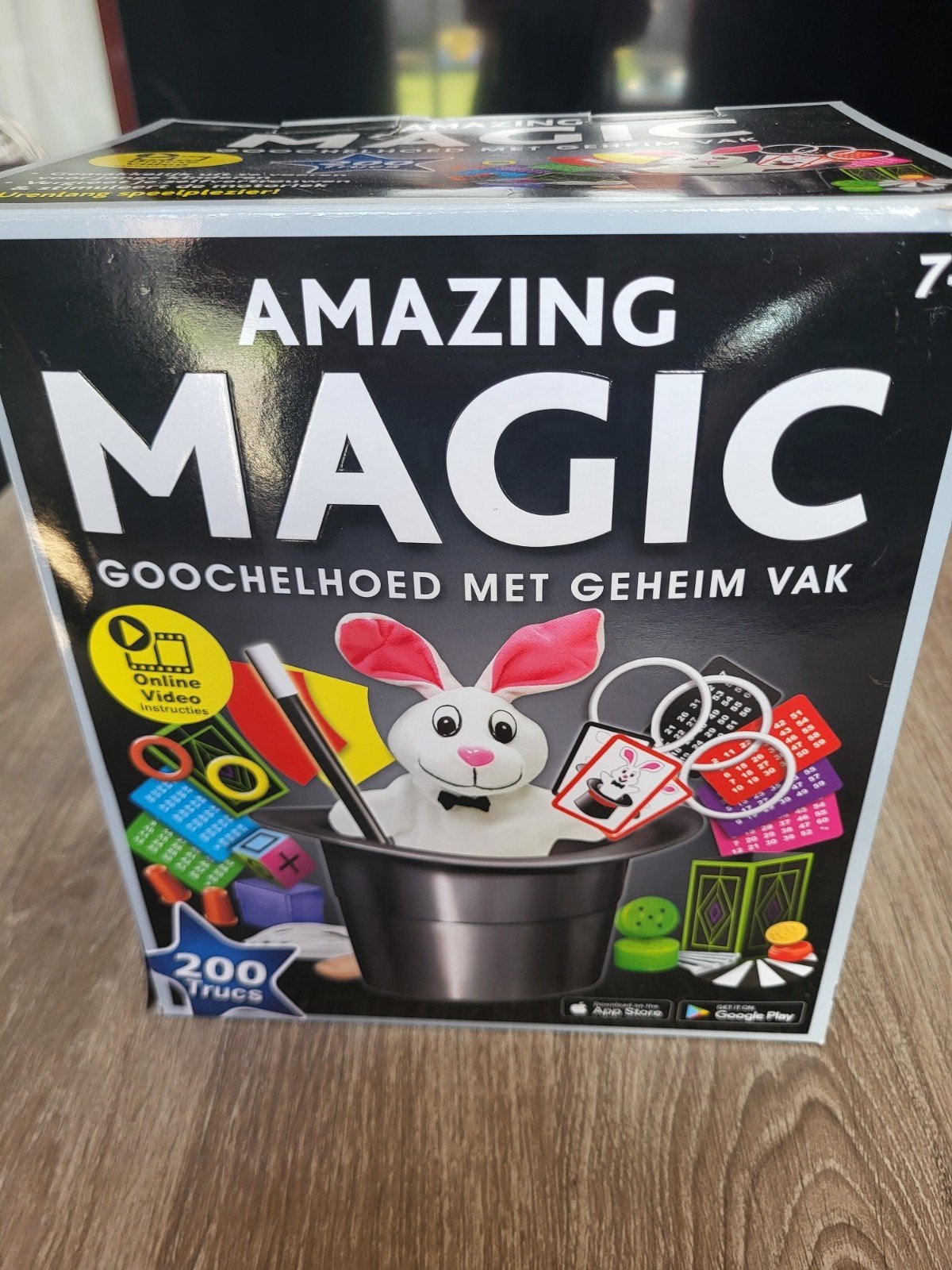 Amazing Magic Goochelhoed / Goocheldoos - 200 Trucs, Ophalen, Zo goed als nieuw
