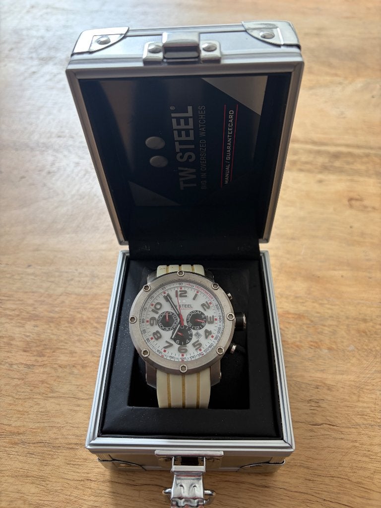 Horloge TW Steel A1, Overige merken, Staal, Polshorloge, Kunststof