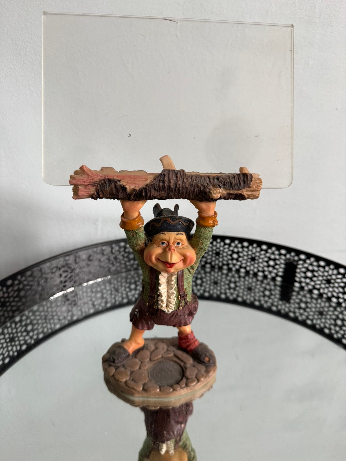 Fotohouder laaf, Ophalen of Verzenden, Zo goed als nieuw, Beeldje of Poppetje