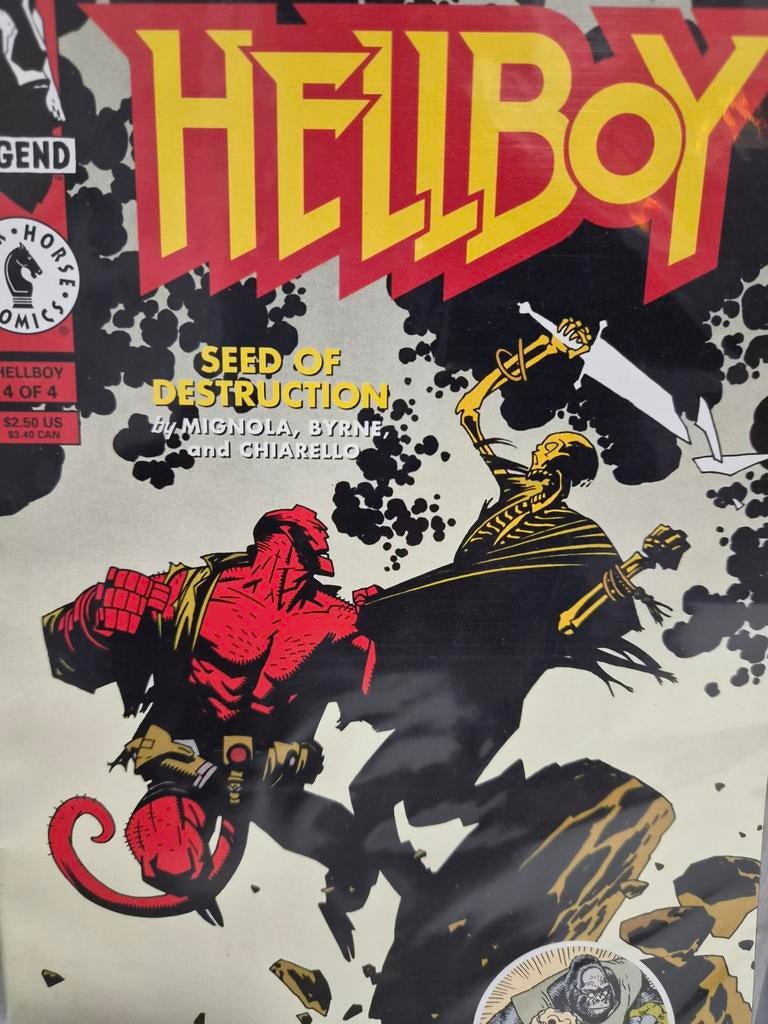 Hellboy: Seed of Destruction #4 (Dark Horse Comics), Boeken, Strips | Comics, Eén comic, Amerika, Mike Mignola, John Byrne, Ophalen of Verzenden
