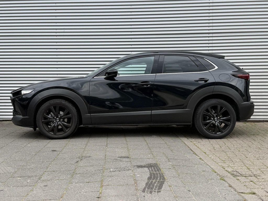 Mazda CX-30 2.0 e-SkyActiv-G M Hybrid Nagisa | Fabrieksgaran, Auto's, Mazda, 1998 cc, 4 cilinders, 150 pk, Zwart