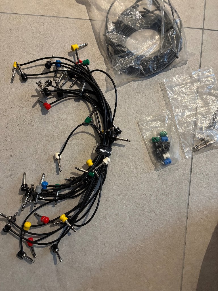 George L's  – 23 kabels + extra pluggen/kabel, Ophalen of Verzenden, Gebruikt, Overige typen