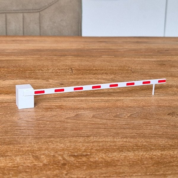 Platte slagboom met kast – Lange slagboom – 1-50, Ophalen of Verzenden, Nieuw, Bus of Vrachtwagen, Tekno