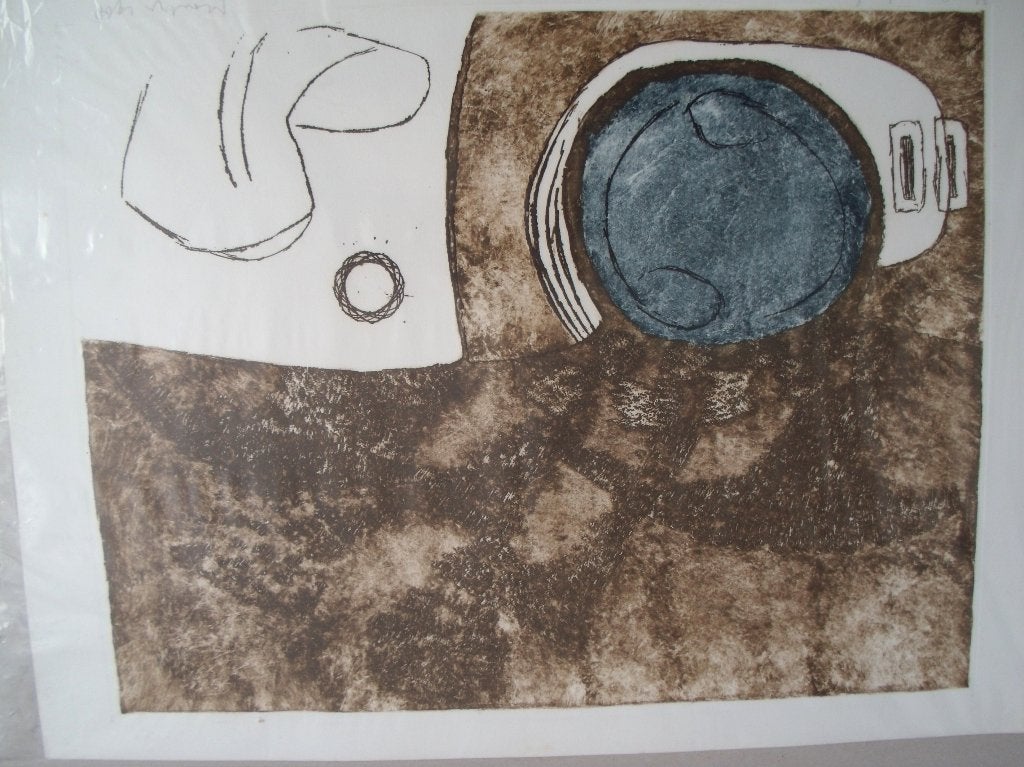 Jan Montijn (1924-2015) zonder titel - nr. 2/10 - 1968, Ophalen of Verzenden