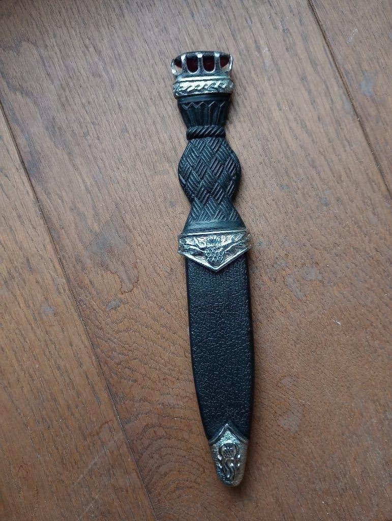 Sgian dubh , skean dhu Schotse dolk mes geen kilt, Verzamelen, Ophalen of Verzenden, Overige soorten, Mes of Dolk