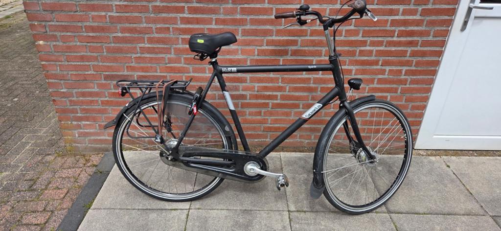 Sparta spirit herenfiets 66 cm, Fietsen en Brommers, Fietsen | Heren | Herenfietsen, Ophalen, Sparta, Gebruikt, Versnellingen