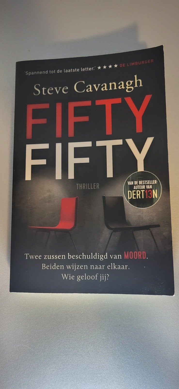 Fifty Fifty - Steve Cavanagh (Thriller), Boeken, Ophalen of Verzenden, Zo goed als nieuw, Steve Cavanagh