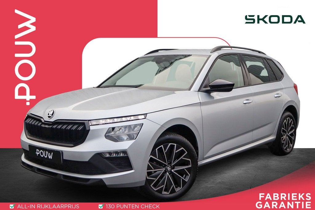 Skoda Kamiq 1.0 TSI 115pk DSG Selection | Achteruitrijcamera, Auto's, Skoda, 12 maanden, Stof, Gebruikt, 3 cilinders