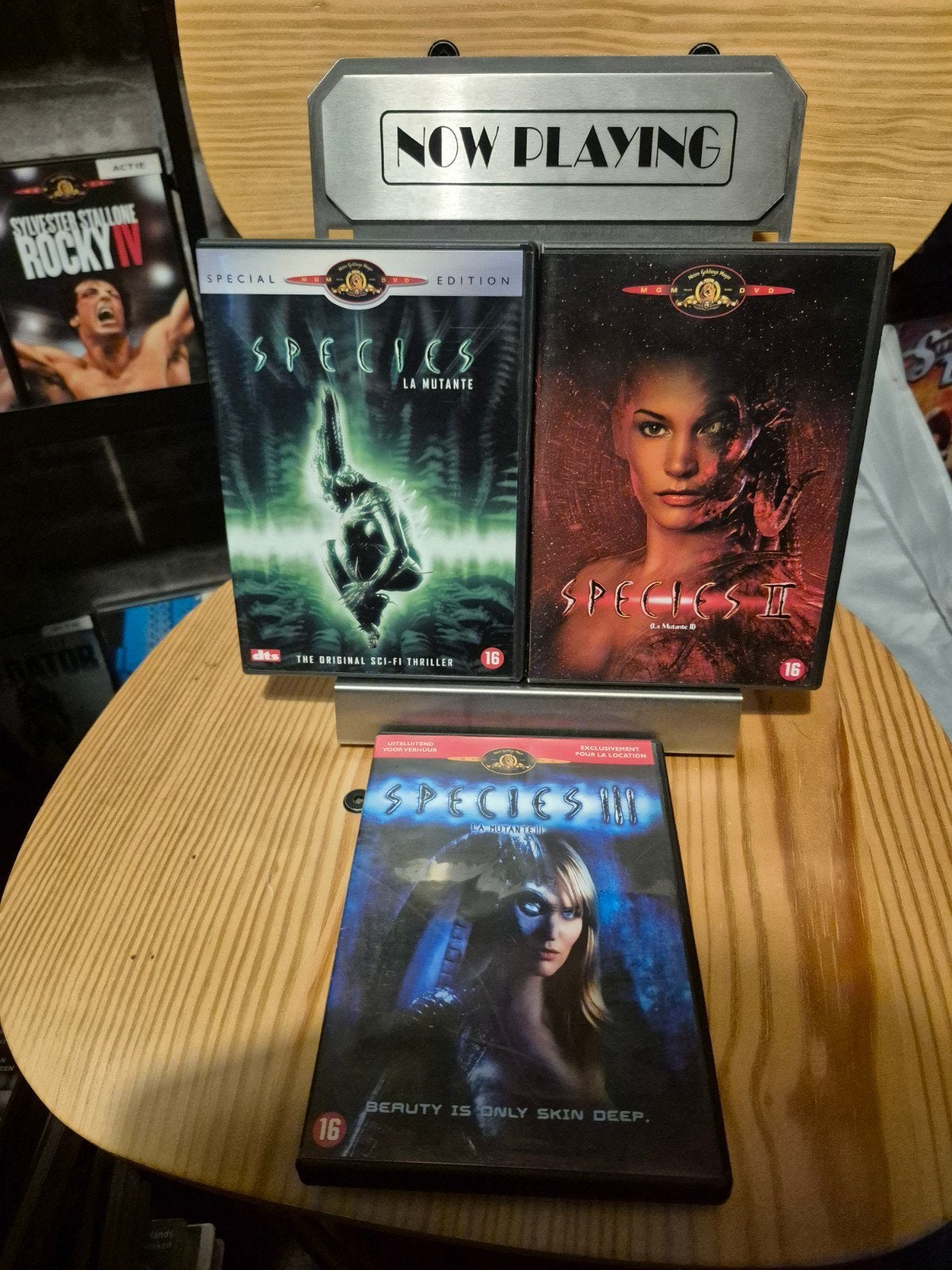 DVD Species 1, 2 & 3 - NL ondertiteld, Gebruikt, Nederlands, Ophalen of Verzenden, Science Fiction