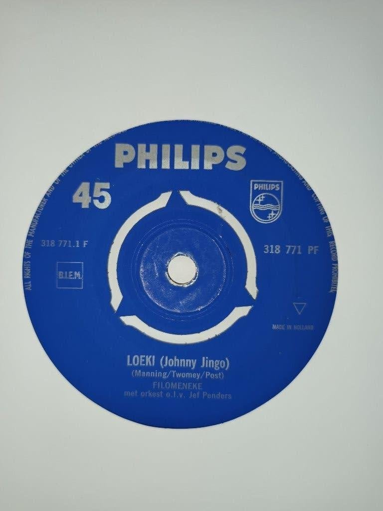 Filomeneke - Loeki   (Philips 318 771), Originele persing, 7 inch, Ophalen of Verzenden, Zo goed als nieuw