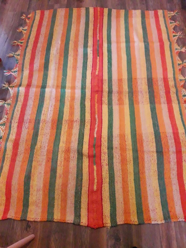 Mexicaans vloerkleed., Huis en Inrichting, Gebruikt, Boho stijl, Ophalen of Verzenden, 150 tot 200 cm