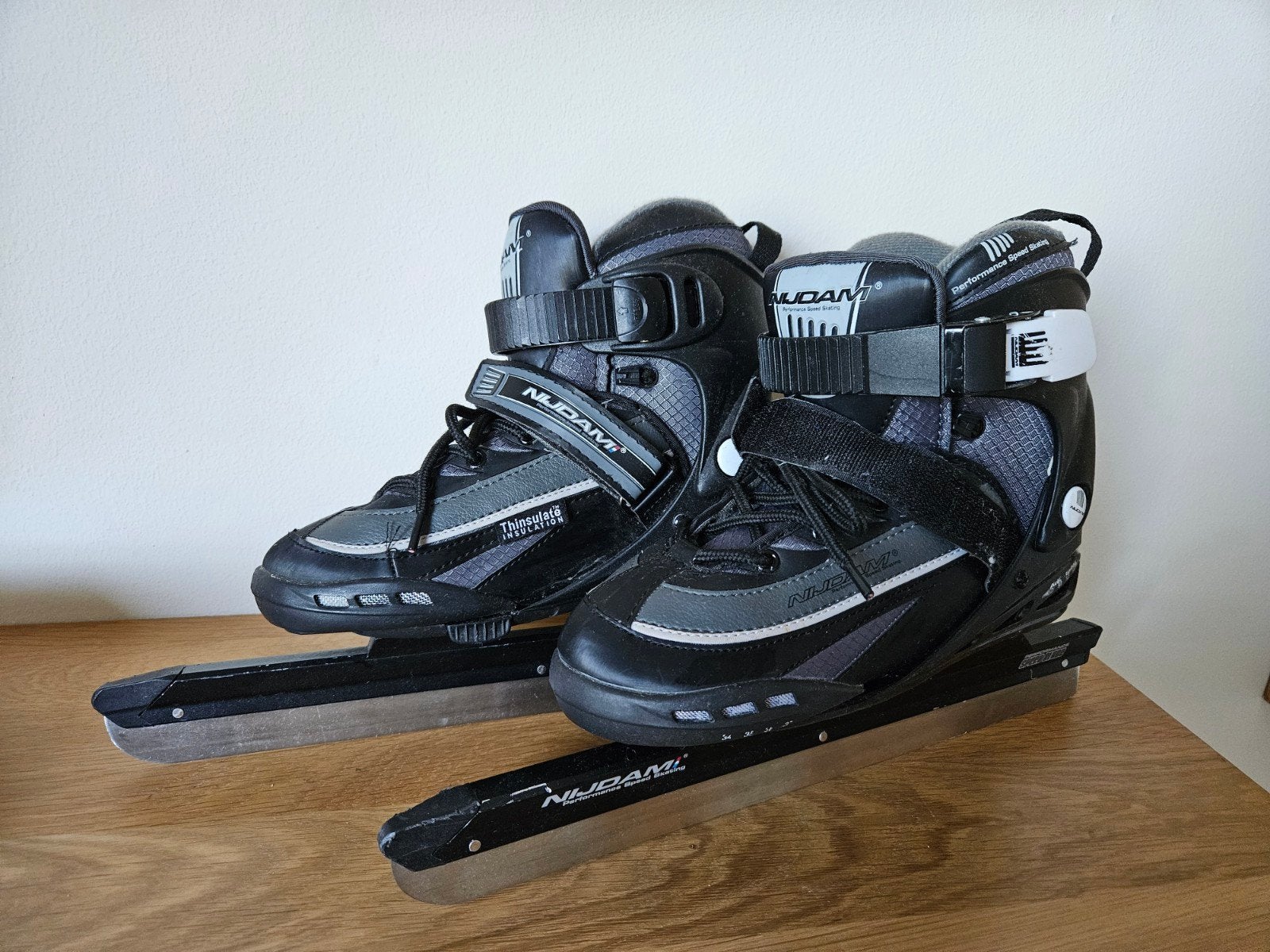 Nijdam verstelbare schaatsen maat 34-37, Sport en Fitness, Schaatsen, Ophalen, Gebruikt, IJshockeyschaatsen, Nijdam
