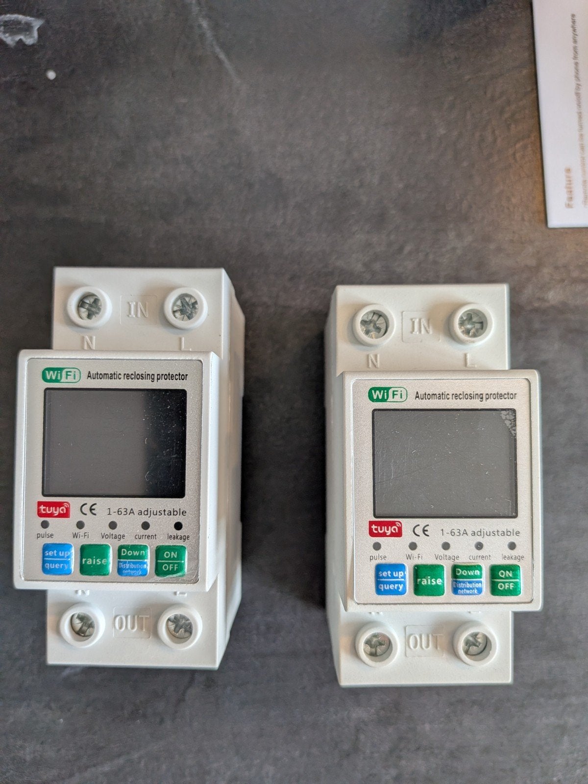 Tuya WiFi Smart Circuit Breaker / Stroomschakelaar, Doe-het-zelf en Verbouw, Ophalen of Verzenden, Nieuw, Overige merken, Installatieautomaat