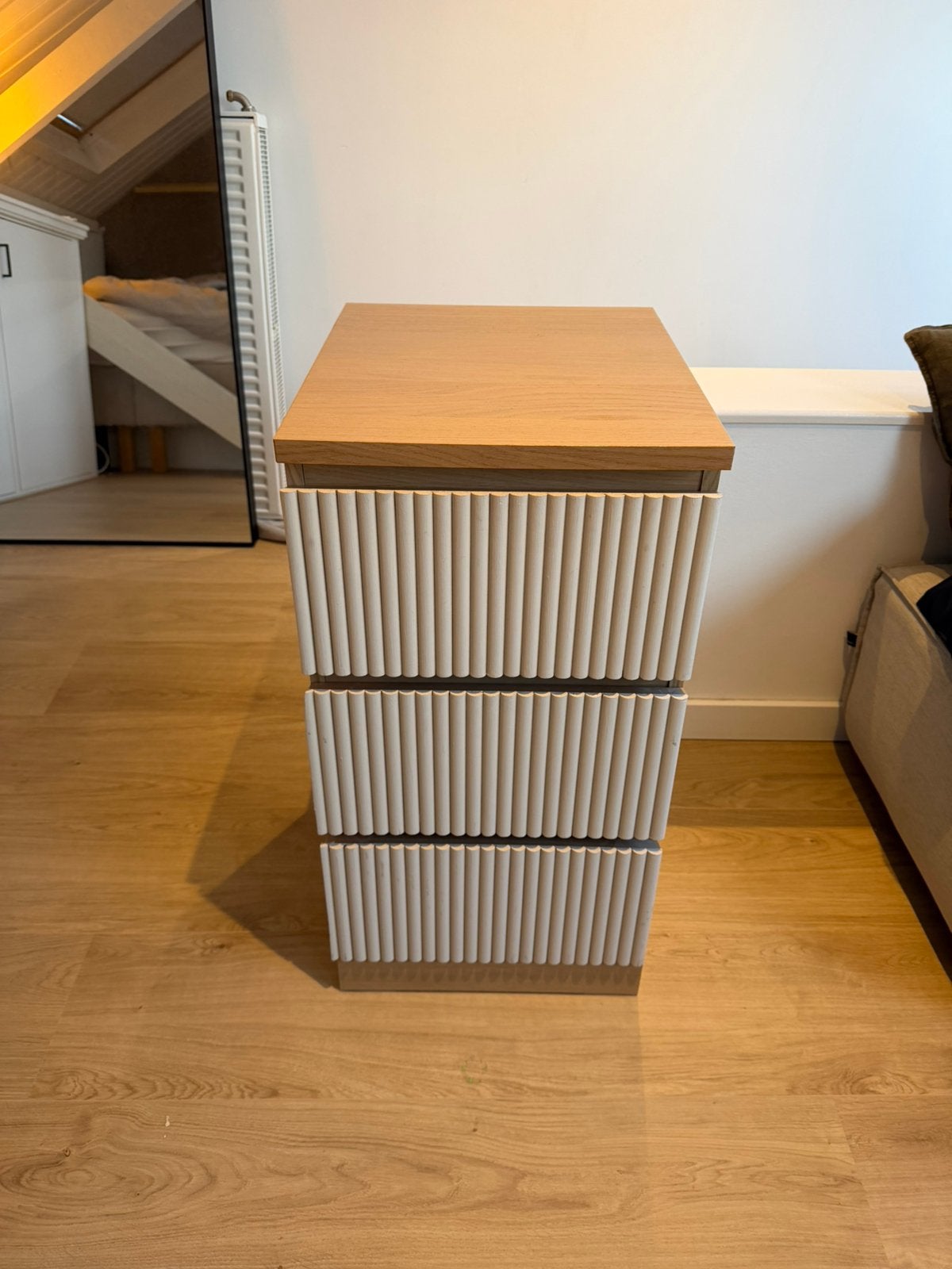 Malm Ladekast 3 lades IKEA 40x78, Ophalen, 50 tot 100 cm, Zo goed als nieuw, 3 of 4 laden