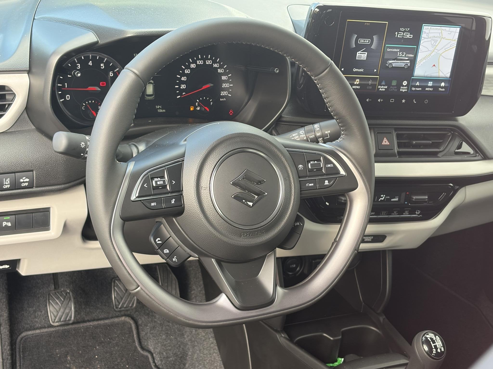 Suzuki Swift 1.2 Select Smart Hybrid Draadloos Apple Carplay, Auto's, Voorwielaandrijving, Stof, Overige kleuren, 894 kg
