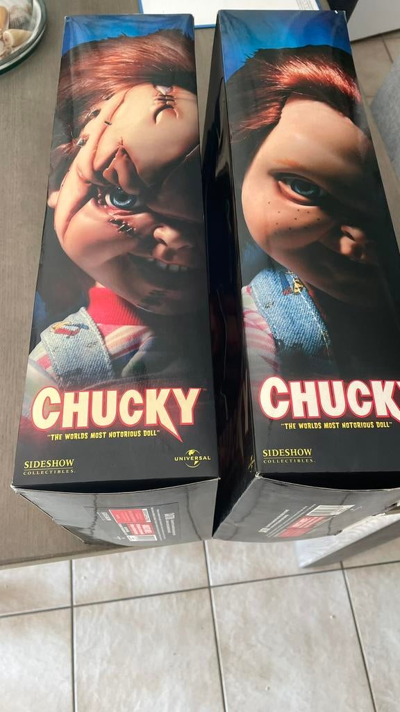 Chucky Sideshow 18'' dolls, Verzamelen, Ophalen of Verzenden, Nieuw, Beeldje, Replica of Model