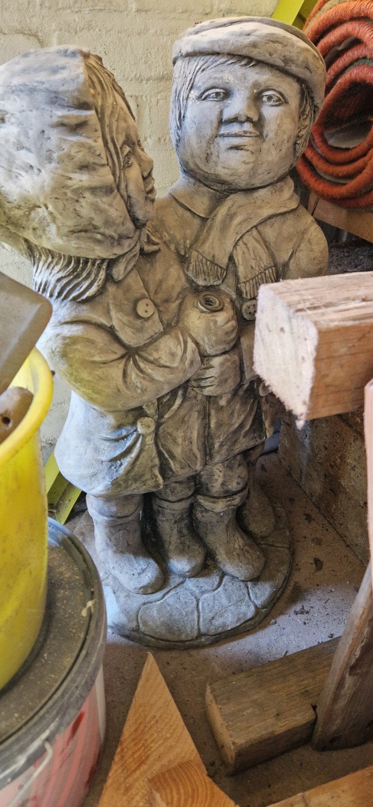 Waterornament, Ophalen, Gebruikt, Beton, Waterornament