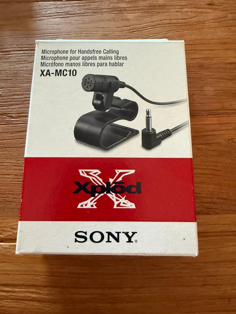 Sony XA-MC10 Auto Microfoon voor Handsfree Bellen, Ophalen of Verzenden, Nieuw, Universele onderdelen