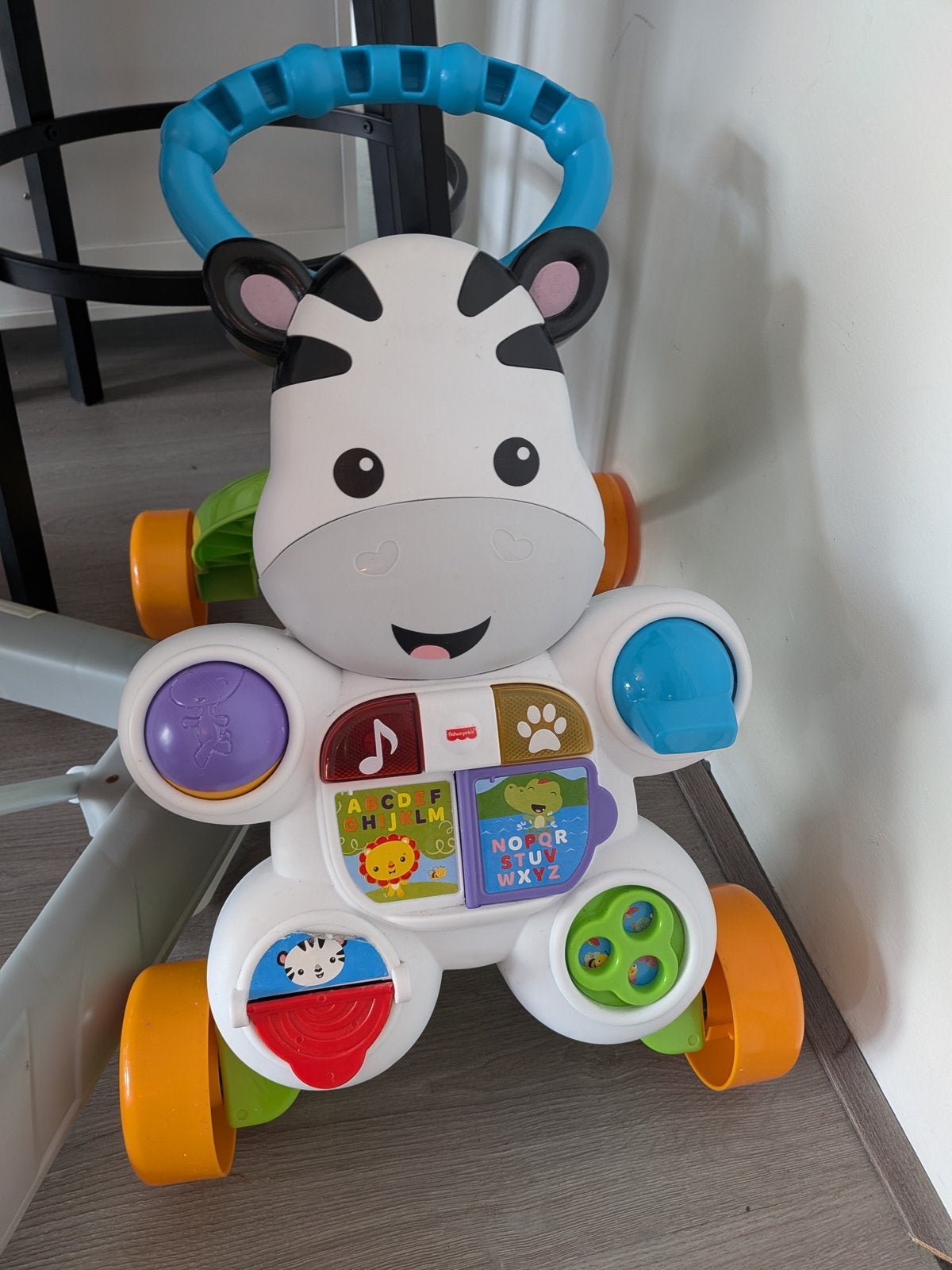 Loopwagen Fisher Price Zebra, Ophalen, Zo goed als nieuw, 6 maanden tot 2 jaar