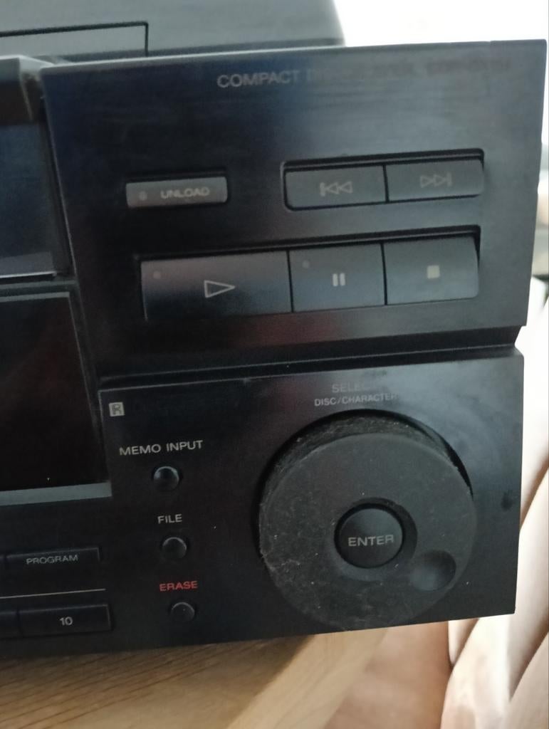 Sony CDP-CX151  CD-wisselaar - 100 CD's, Audio, Tv en Foto, Cd-spelers, Ophalen, Gebruikt, Sony, Wisselaar