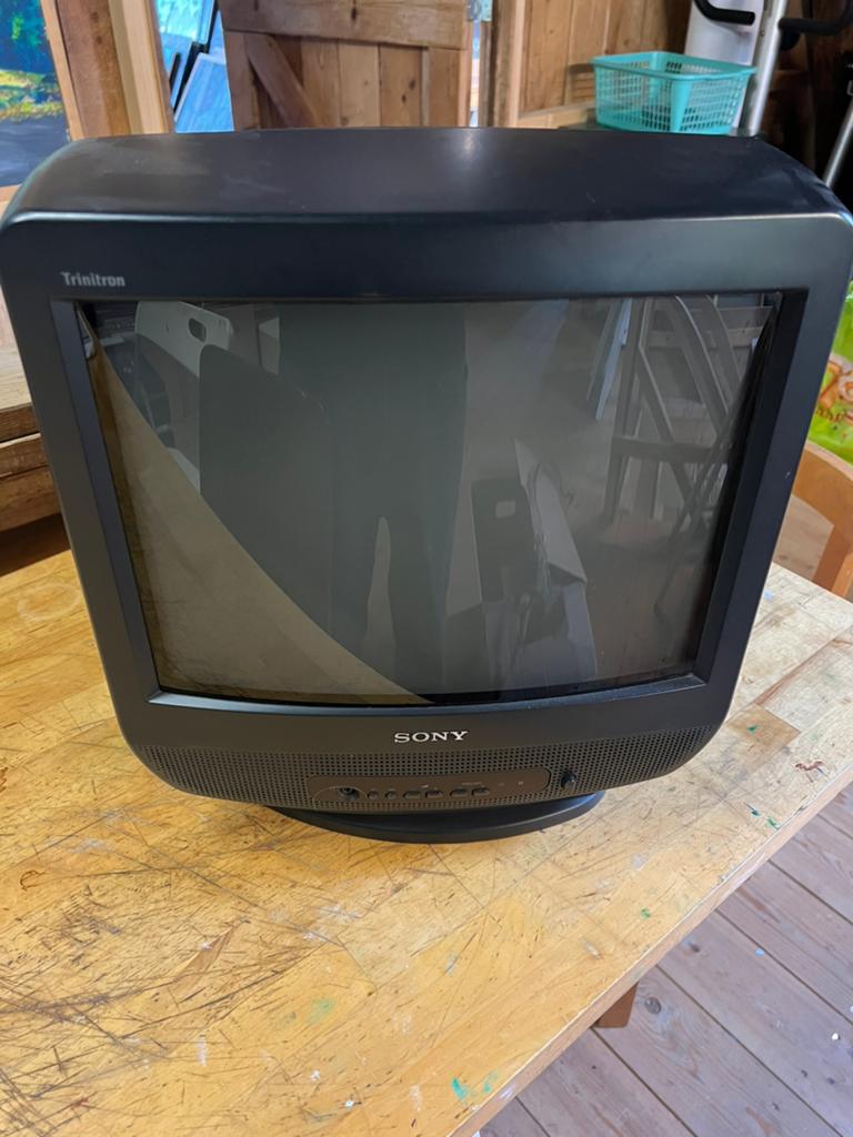 Sony Trinitron KV-M1440D CRT retro gaming vintage TV, Ophalen