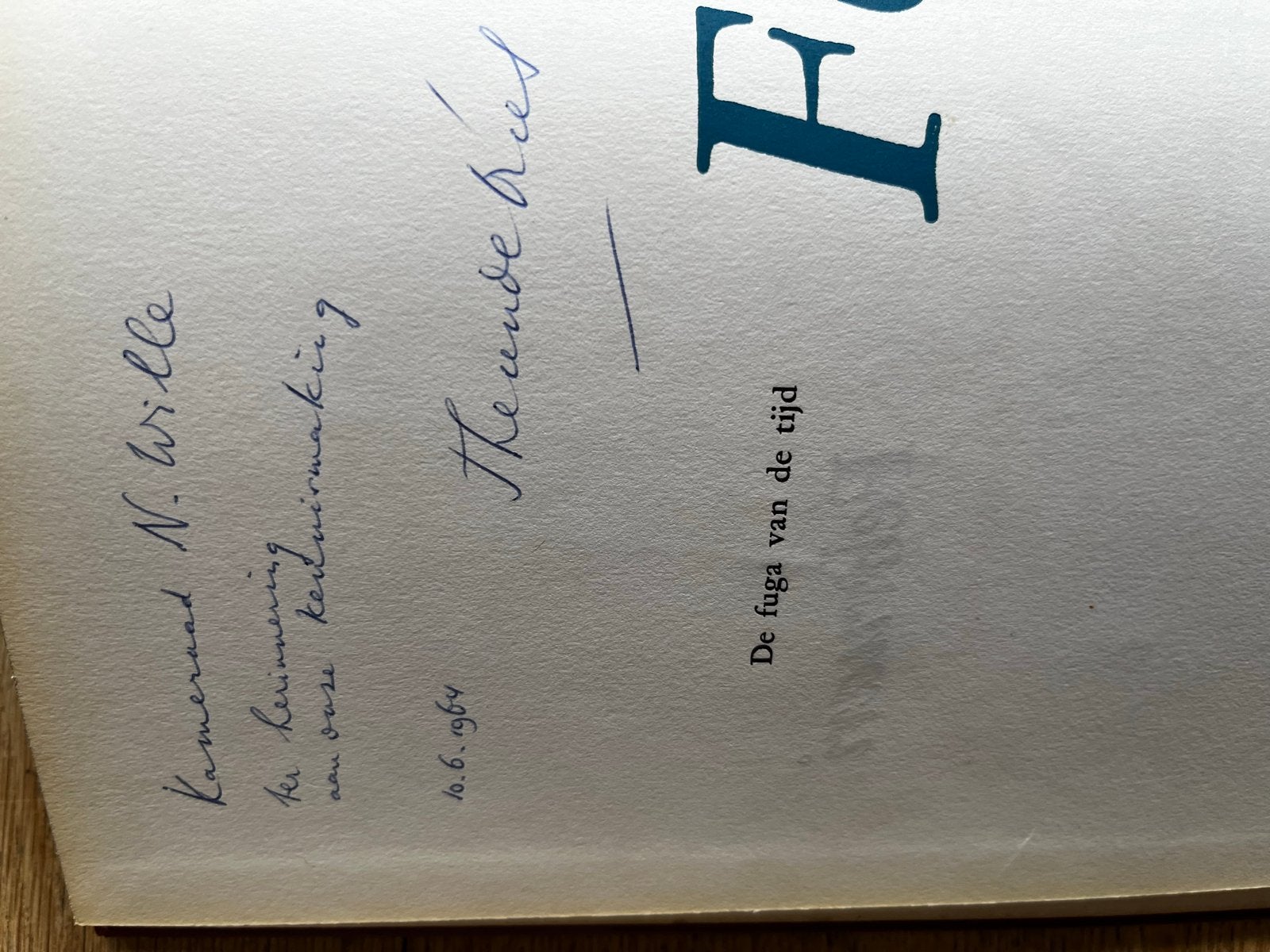 Theun de Vries - Februari (3 delen) - Gesigneerd, Ophalen, Gelezen, Nederland