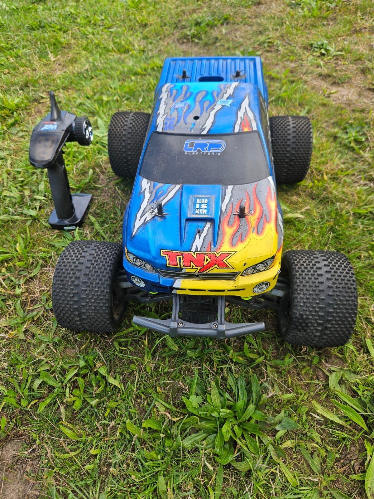 Tamiya TNX 2 speed   Tgm-03 chassis, Gebruikt, Auto offroad, Ophalen of Verzenden, Schaal 1:8