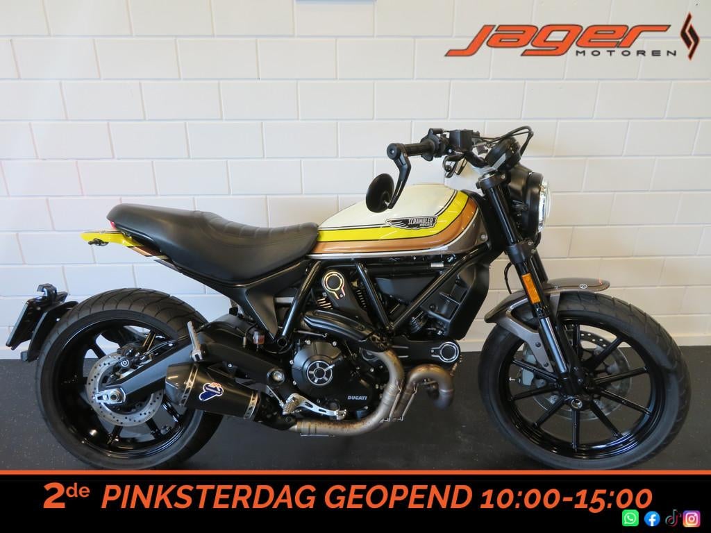 Ducati SCRAMBLER 800 MACH 2.0 TERMIGNONI! (bj 2018), Motoren, Motoren | Ducati, Bedrijf, Toermotor