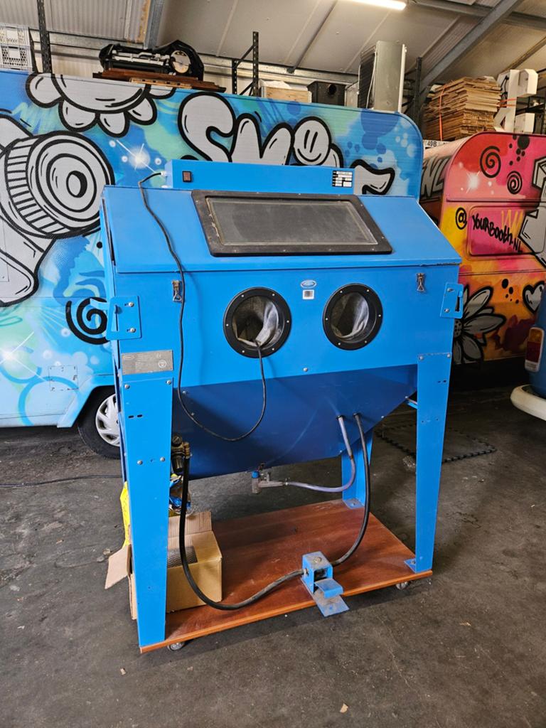 Datona SBC420 straalcabine met afzuiging en verlichting., Ophalen