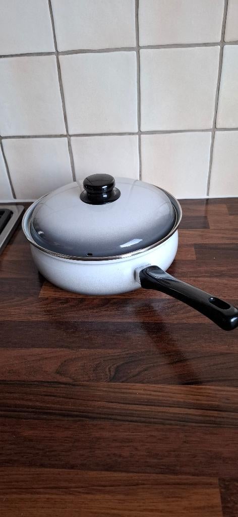 Hapjespan, Ophalen, Gebruikt, Overige materialen, Koekenpan of Braadpan