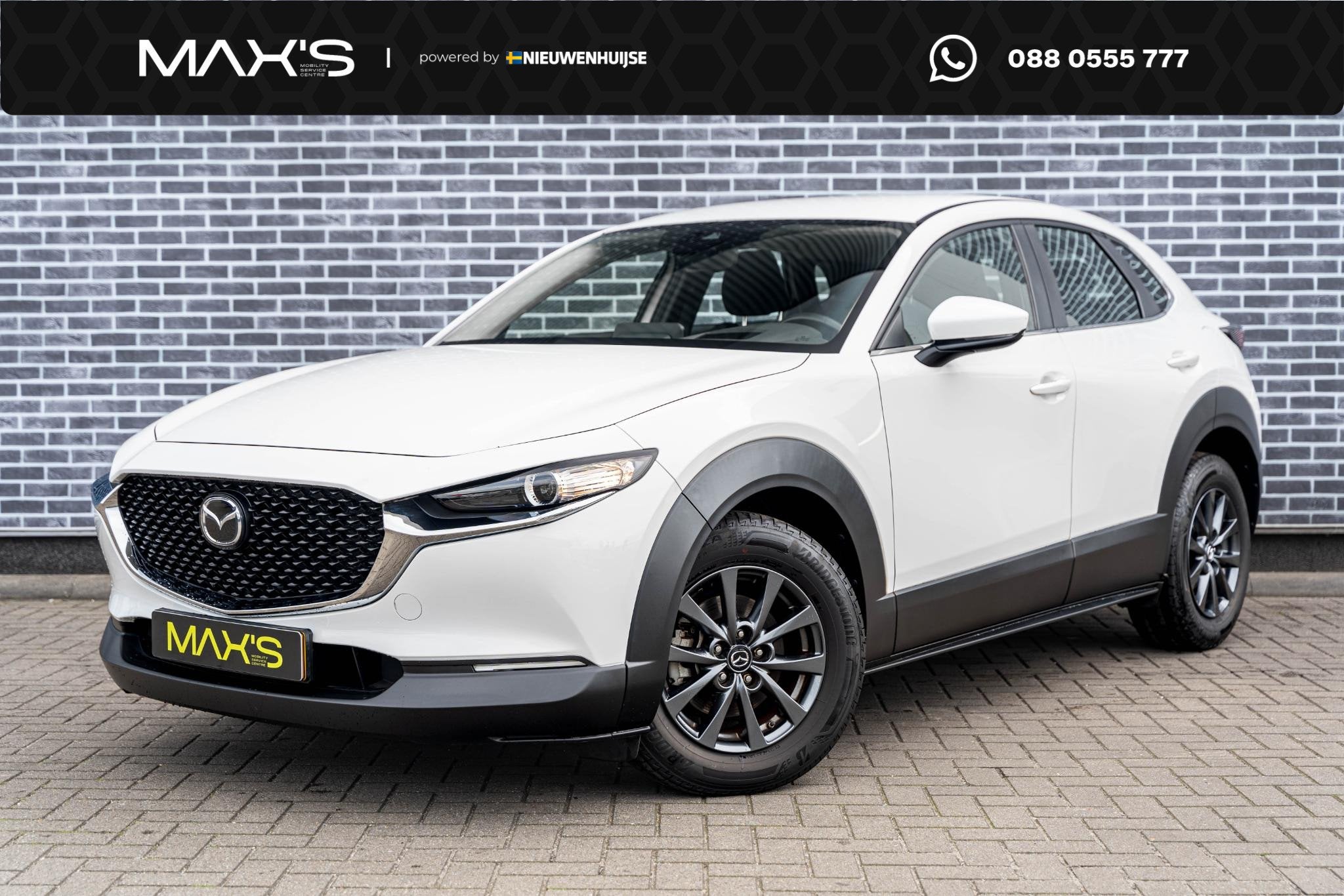Mazda CX-30 2.0 e-SkyActiv-G M Hybrid | Parkeersensoren | Ai, 1998 cc, Stof, Gebruikt, 4 cilinders
