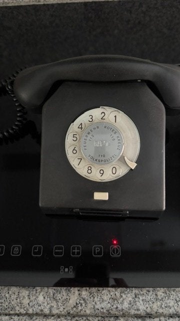 Duitse oude politie telefoon, Ophalen of Verzenden, Overige soorten, Duitsland, Embleem of Badge